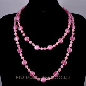 Бусы из кошачьего глаза Имидж НКГ-623