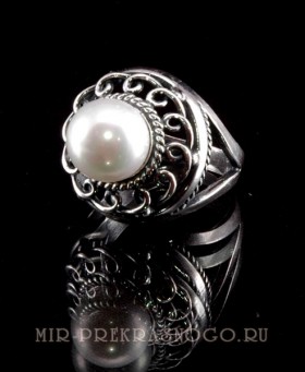 Кольцо из жемчуга Медея кИЖМ-076