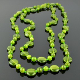 Бусы из кошачьего глаза Имидж НКГ-5411