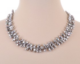 Бусы из хрусталя "Ажур"