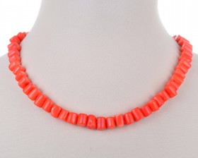 Бусы из коралла "Венесуэлла"