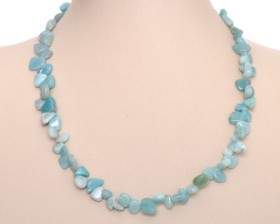 Бусы из аквамарина Шедевр