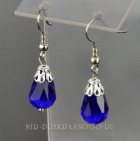 Серьги из хрусталя Лель сНХР-1751