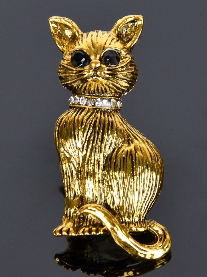 Брошь "Кошечка"
