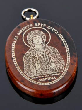 Оберег-икона именная "Св. Мученица Марина"