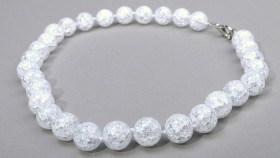 Бусы из снежного хрусталя Леди-2 НХР-6501