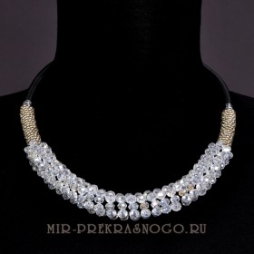 Бусы из хрусталя Мадонна НХР-552