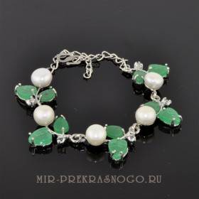 Браслет с жемчугом Весна бНЖМ-602