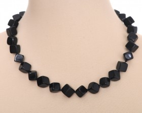 Бусы из имитации агата "Кубизм"