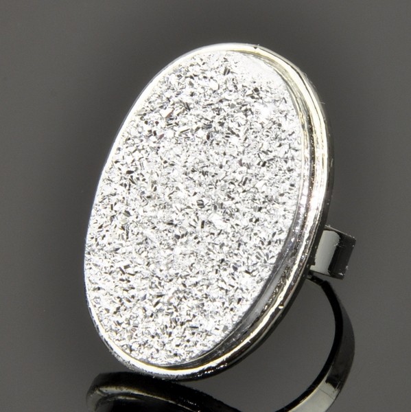 Кольцо из комбинированного материала Ибица кКМ-3890