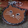 Брелок с зеркальцем"Кошечка"
