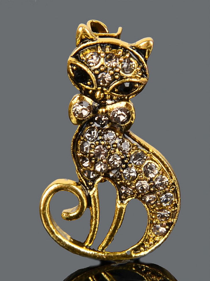 Брошь "Кошечка"