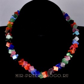 Бусы из кошачьего глаза Маскарад НКГ-627а