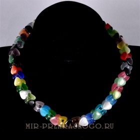 Бусы из кошачьего глаза Маскарад НКГ-628