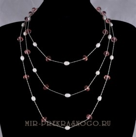 Бусы из жемчуга Гэлэкси НЖМ-581