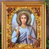 Икона янтарная "Святой Ангел Хранитель"