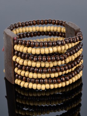 Браслет деревянный "Душа Леса"