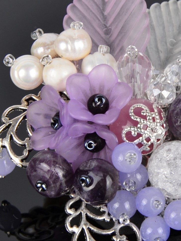 Брошь "АРТ-Лаванда"