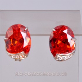 Серьги с хрустаем Конкорд сНХР-639