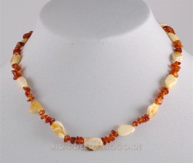 Бусы янтарь Осенняя мелодия НЯН-162-(2,3)