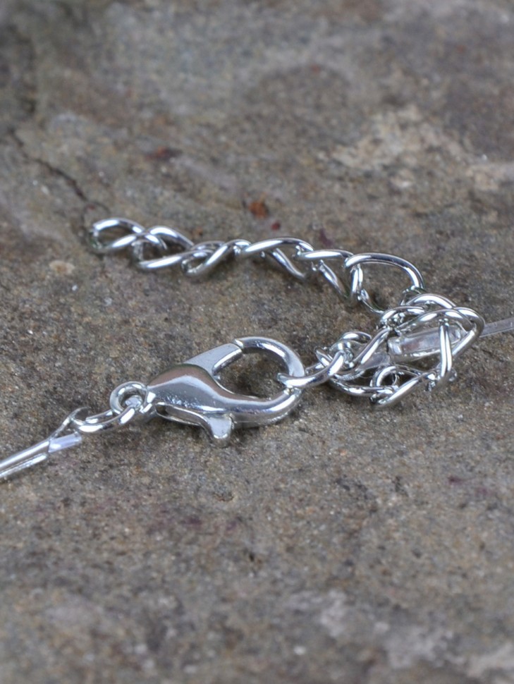 Колье-невидимка "Акцент: Циркон"