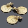 Кошельковый оберег "Мышка на Монете 2 рубля"
