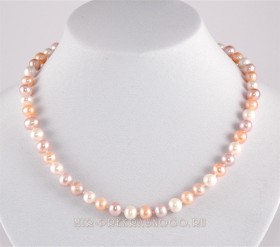 Бусы из жемчуга Леди-2 НЖМ-8-49-(1,4,5)-7