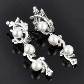Серьги с жемчугом Витара сНЖМ-5758