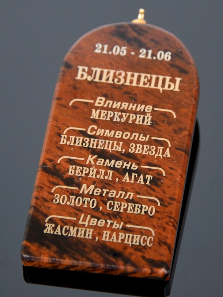 Подвеска-оберег "Зодиак: Близнецы"