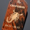 Подвеска-оберег "Зодиак: Скорпион"