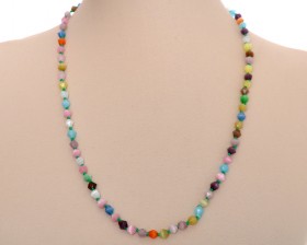 Бусы из кошачьего глаза "Юла"