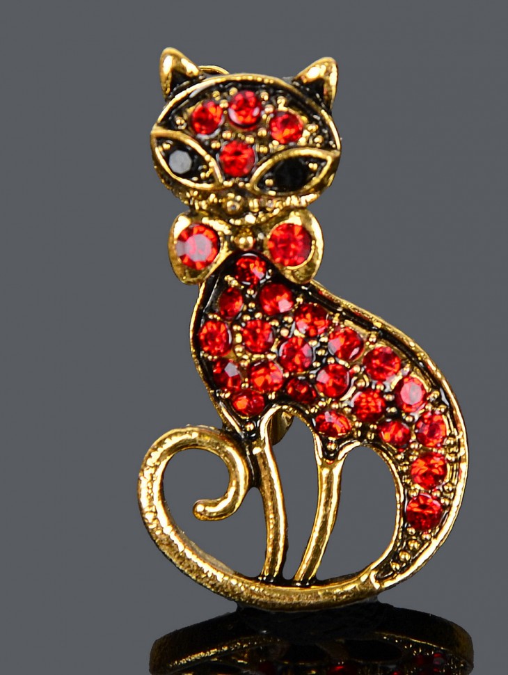 Брошь "Кошечка"