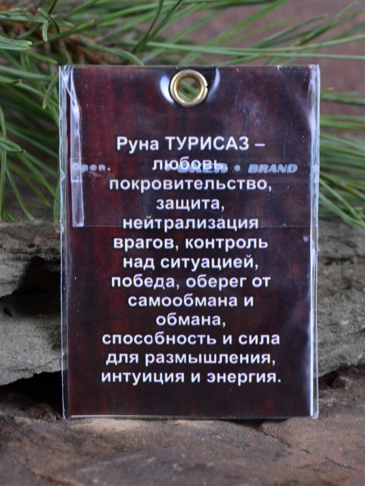 Оберег "Руна Турисаз: Защита и Путешествие"