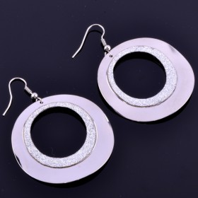Серьги из комб. материала Нью Арт сКМ-4385