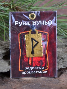 Оберег "Руна Вуньо: Радость и Процветание"
