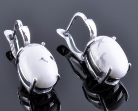 Серьги с турквенитом "Любушка"