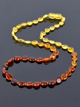 Бусы "Фантазия-Янтарь"