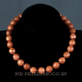 Бусы из авантюрина "Миледи-2"