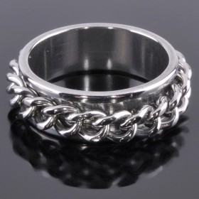Кольцо из ювелирного сплава Унисекс кЮВ-8985