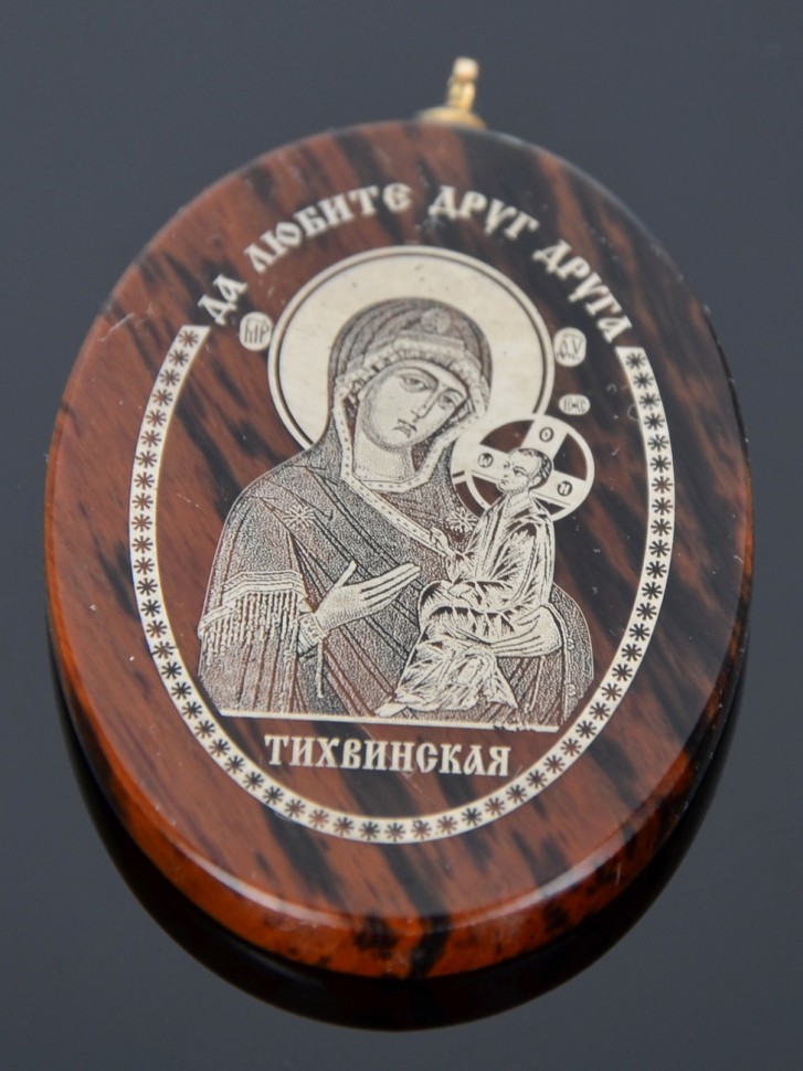 Оберег-икона "Тихвинская Божья Матерь"