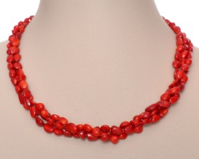 Бусы из коралла "Салют-3"