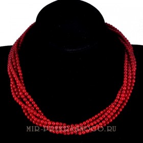 Бусы из коралла "Салют-5"