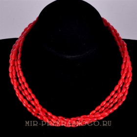 Бусы из коралла Салют-5 НКО-489