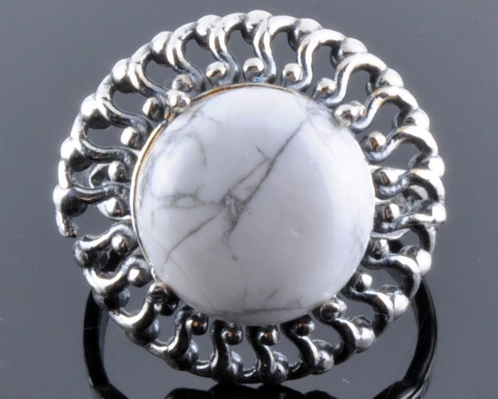 Кольцо с турквенитом "Гелиос"
