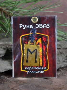 Оберег "Руна Эваз: Перемены и Развитие"