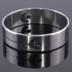 Кольцо из ювелирного сплава Унисекс кЮВ-8995