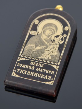 Оберег-икона "Тихвинская Божия Матерь"